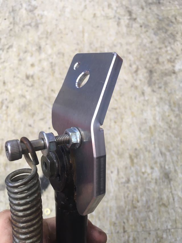 NSR50 アルミサイドスタンド取付用フレーム | MIXS